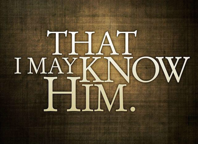 For I Know Him